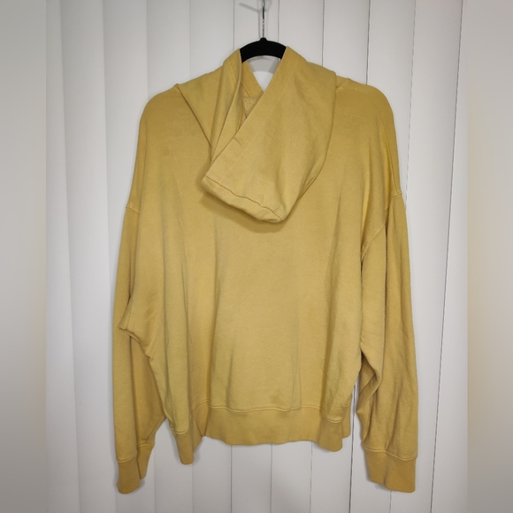Pink by Victoria's secret yellow hoodie size M - Picture 2 of 3
